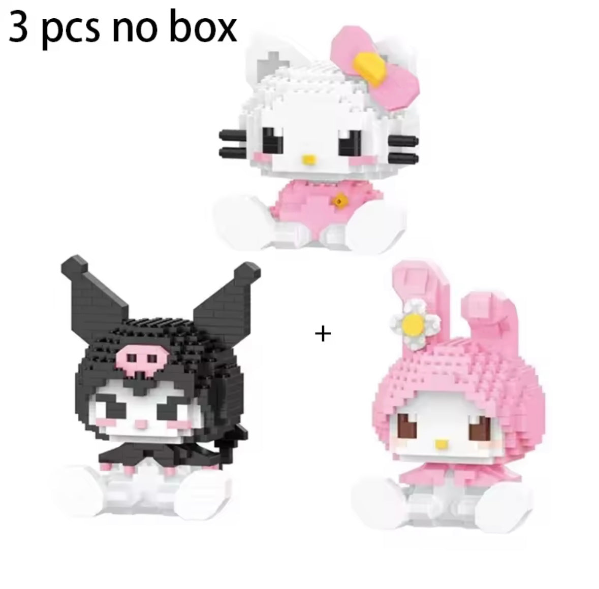 Sanrio Mini Building Blocks – Hello Kitty, My Melody & Kuromi