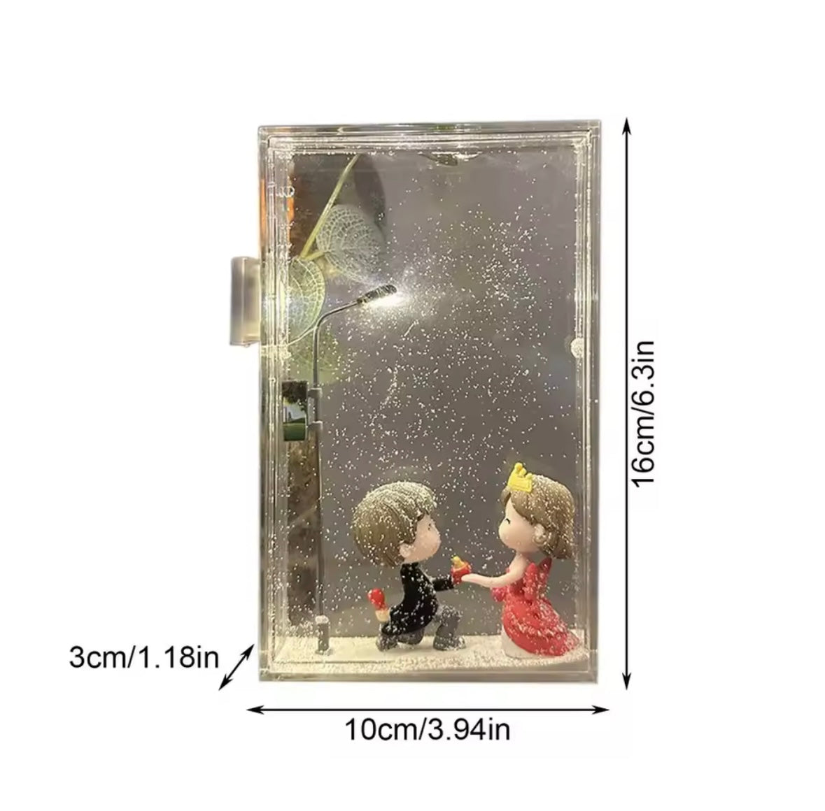 Christmas Snowy Night Light