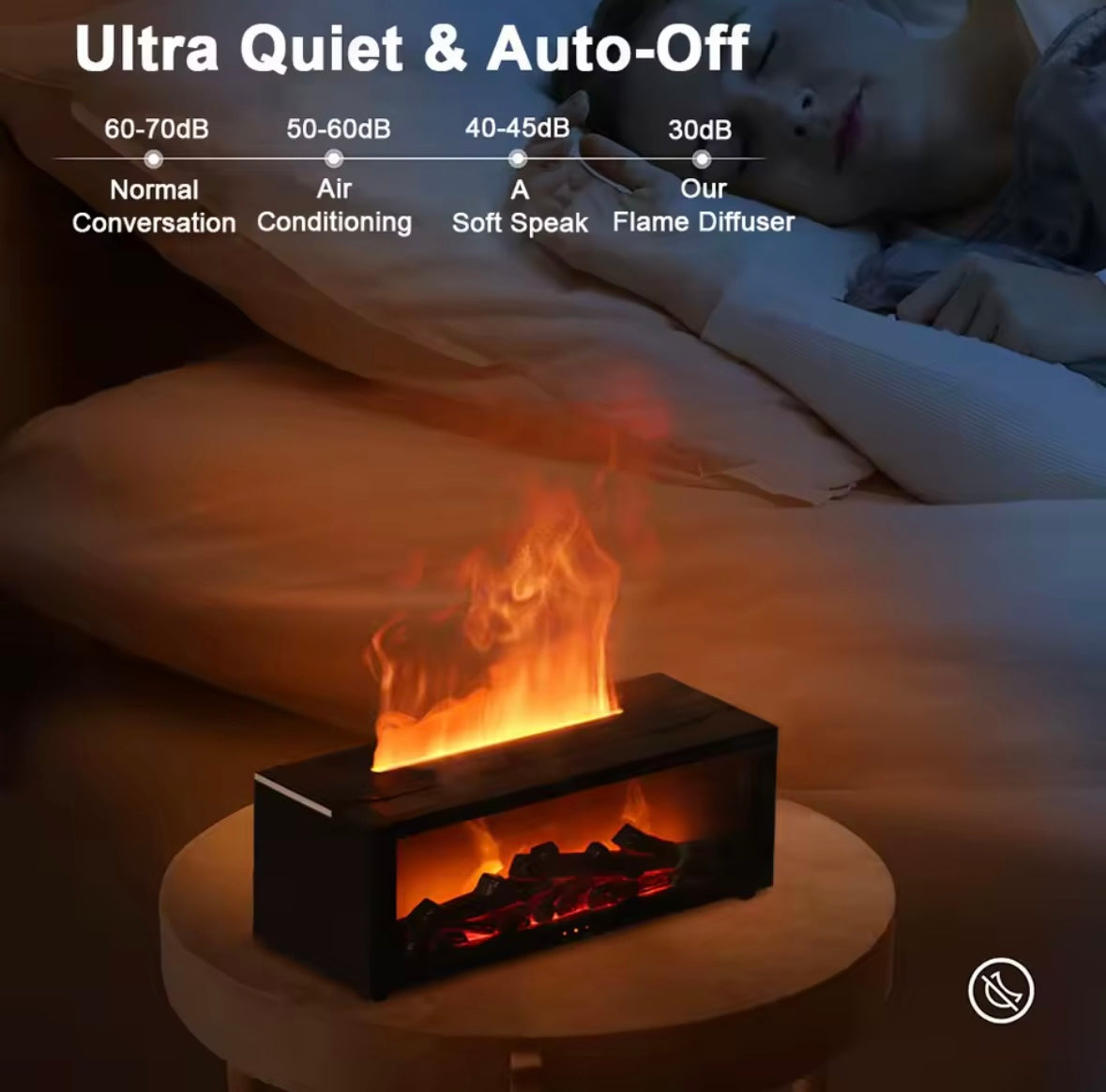 Flame Aroma Diffuser & Humidifier