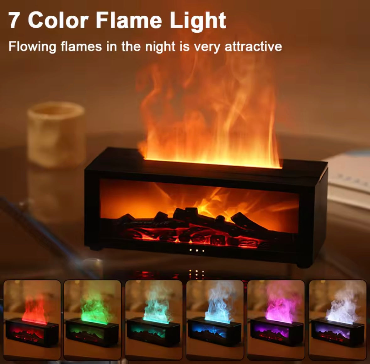 Flame Aroma Diffuser & Humidifier