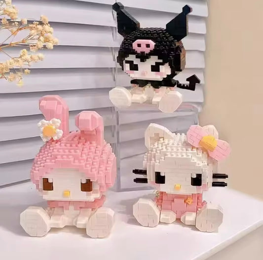Sanrio Mini Building Blocks – Hello Kitty, My Melody & Kuromi
