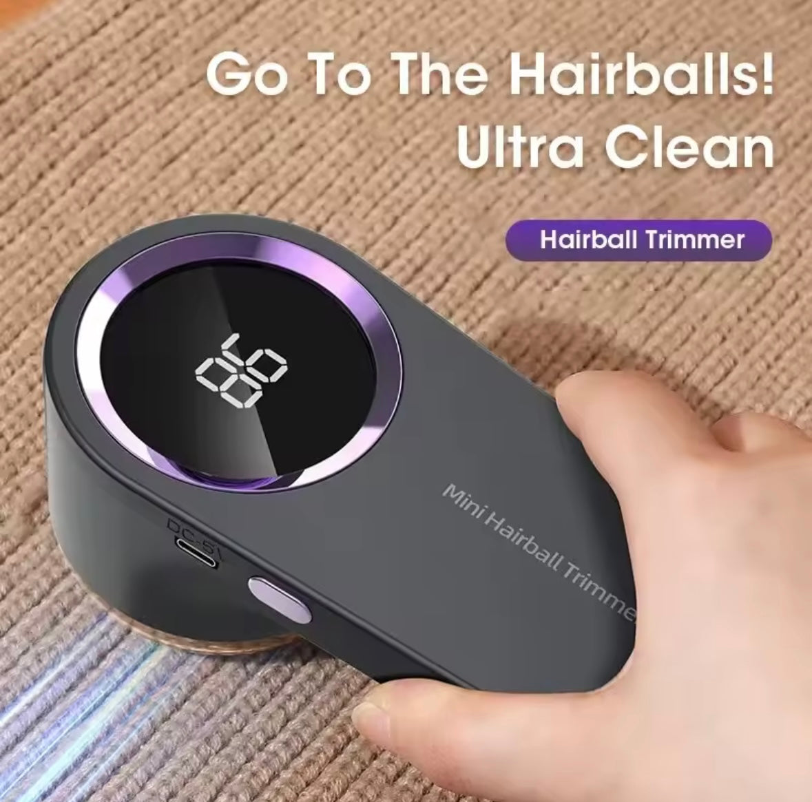 Lint Remover for Clothing LED Digital Electric Pellet Fluff