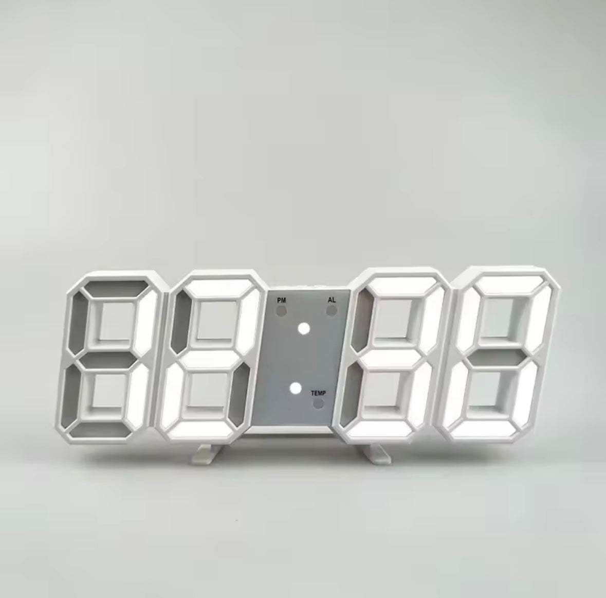 3D LED Digital Alarm Clock