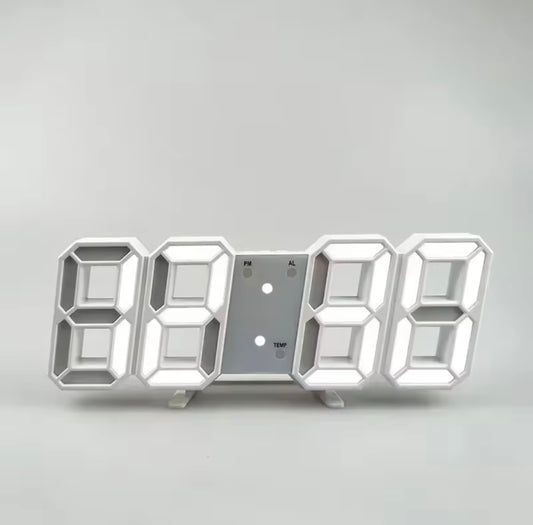 3D LED Digital Alarm Clock