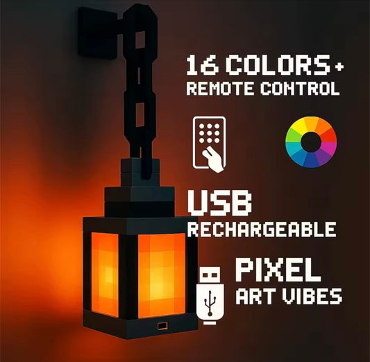 Minecraft-Style Color Lantern