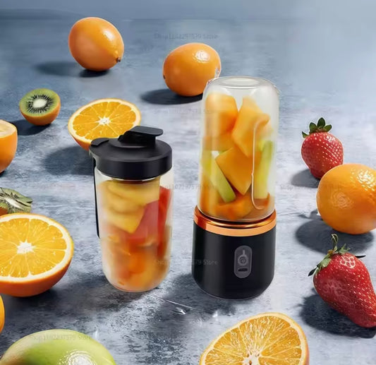 Portable 2-Cup Fruit Juicer Blender mini Ice Crusher